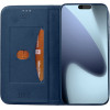 Idol 1991 ���� Iphone 17 Pro 6.3'' Elite ANTI-Rfid Book Stand BLUE