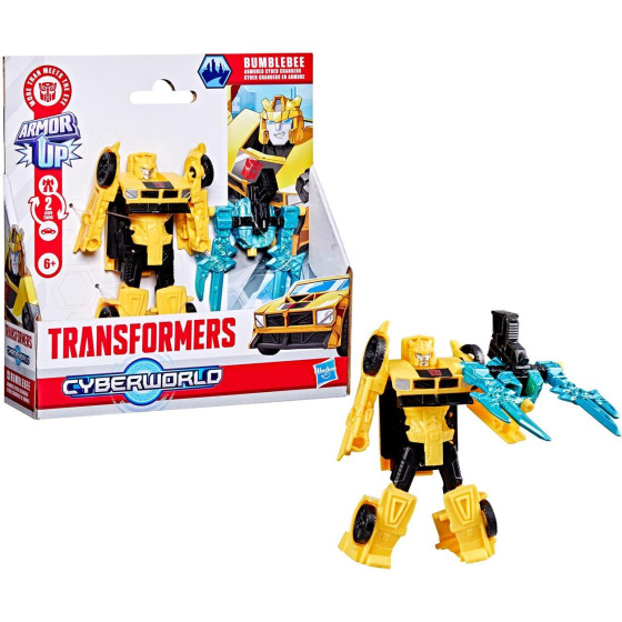 Hasbro Transformers: Evergreen - Cyberworld Armored Cyber Changers Armor Bumblebee (G1045)