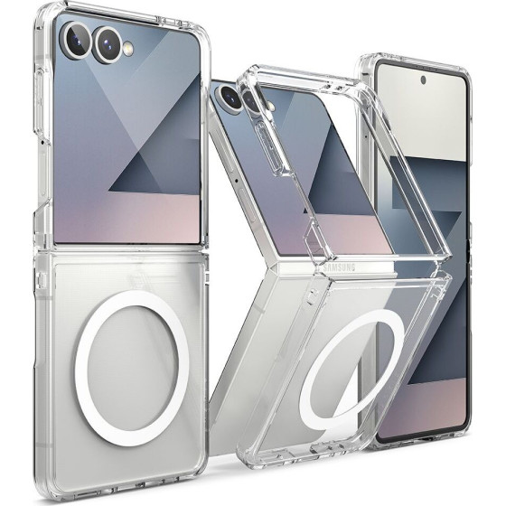 Ringke Fusion Magnetic Magsafe Case For Samsung Galaxy Z Flip 7 - Clear - (28104-0)