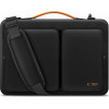 Tech-Protect Defender Bag For Laptop 13-14 - Black And Orange - (28290-0)