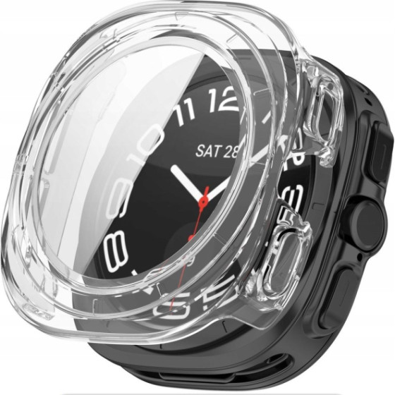 Tech-Protect Defense Case For Samsung Galaxy Watch Ultra 47mm - Transparent - (28449-0)