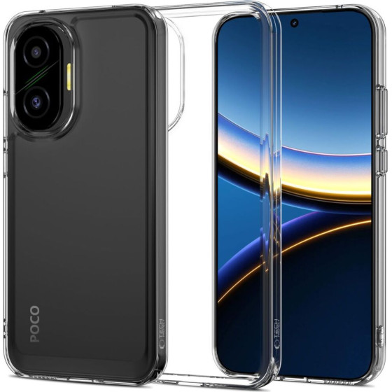 Tech-Protect Flexair Hybrid Case For Xiaomi Poco F7 5G - Transparent - (28438-0)