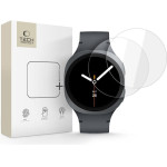 Tech-Protect Glass Fit+ 2-Pack Tempered Glass For Samsung Galaxy Watch 8 44 Mm - Transparent - (28234-0)