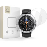 Tech-Protect Glass Fit+ 2-Pack Tempered Glass For Samsung Galaxy Watch 8 Classic 46 Mm - Transparent - (28235-0)