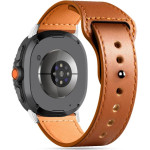 Tech-Protect Leatherfit Strap For Samsung Galaxy Watch 40/44/46 Mm - Brown - (28472-0)