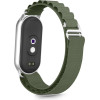 Tech-Protect Nylon Pro Strap For Xiaomi Smart Band 8 / 9 / 10 / Nfc - Green - (28292-0)