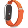 Tech-Protect Nylon Pro Strap For Xiaomi Smart Band 8 / 9 / 10 / Nfc - Orange - (28291-0)