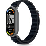 Tech-Protect Nylon Pro Strap For Xiaomi Smart Band 8/9/10/Nfc - Black And Orange - (28295-0)