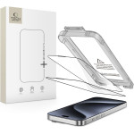 Tech-Protect Quick Set+ 2-Pack Tempered Glass For Iphone 15 Pro - Black - (28452-0)