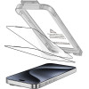 Tech-Protect Quick Set+ 2-Pack Tempered Glass For Iphone 15 Pro - Black - (28452-0)
