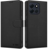 Tech-Protect Wallet Case For Motorola Moto G56 5G - Black - (28236-0)