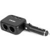 AMiO ���������� �������� 12/24V 100W ������/2 ������/1xUSB-A+1xUSB-C/���������� 180 ������ ���� - 1 ���. - (04357)