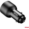 AMiO ��������� �������� 12/24V �� 2 ����� USB-C/USB-A 95W 5V/3A ������� �������� ���������/������ ���� - 1 ���. - (04372)
