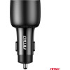 AMiO ��������� �������� 12/24V �� 3 ����� 2xUSB-C/1xUSB-A 95W 5V/3A ������� �������� ���������/������ ���� - 1 ���. - (04371)