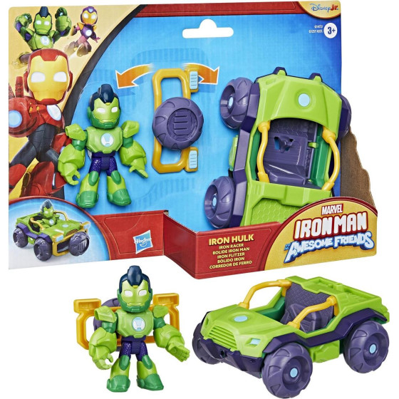 Hasbro Iron Man And His Awesome Friends: Vehicles And Playsets - Iron Hulk (G1472)