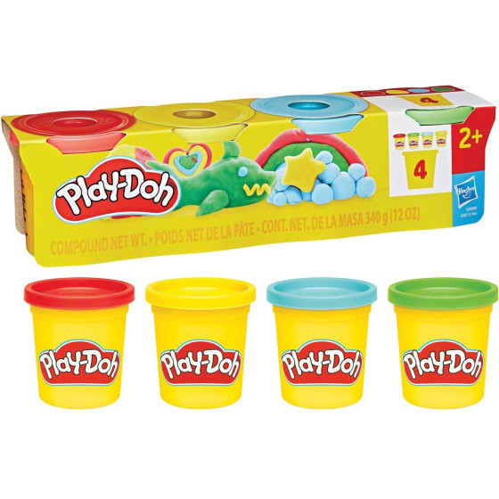 Hasbro Play-Doh: Doh & More - Classic 4 Pack (G0688)