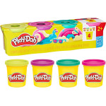 Hasbro Play-Doh: Doh & More - Vibrant 4 Pack (G0689)