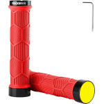 Rockbros 40720007002 Bicycle Grips With Reflector - Red 5907769314414 - (Rockbros-40720007002)