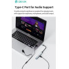 Devia Hub Usb C EC707 4 �� 1 2xUsb A & 2xUsb C Lite1 ���� - (129412, EC707)