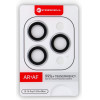 FORCELL Premium Camera Lens Tempered Glass - For Iphone 14 Pro / 14 Pro Max Silver