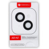 FORCELL Premium Camera Lens Tempered Glass - For Iphone 15 / 15 Plus Black