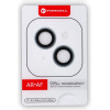 FORCELL Premium Camera Lens Tempered Glass - For Iphone 15 / 15 Plus Blue