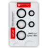 FORCELL Premium Camera Lens Tempered Glass - For Samsung Galaxy S23 Ultra Green