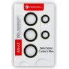 FORCELL Premium Camera Lens Tempered Glass - For Samsung Galaxy S24 Ultra Yellow