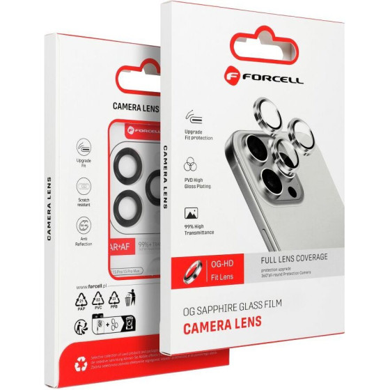 FORCELL Premium Camera Lens Tempered Glass - For Samsung Galaxy S25 Mint