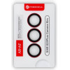 FORCELL Premium Camera Lens Tempered Glass - For Samsung Galaxy S25 Plus Silver Shadow