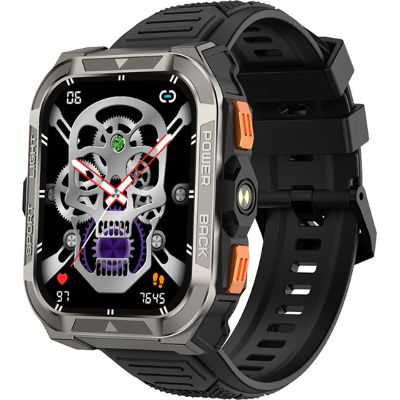 BlackView BT5.3 Multitask Smartwatch Black - (W80PRO-B)