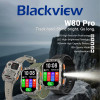 BlackView BT5.3 Multitask Smartwatch Khaki - (W80PRO-KH)