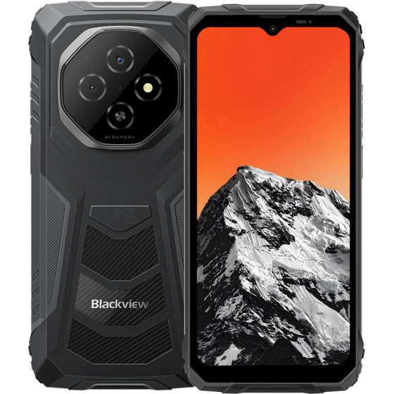 BlackView Fort 1 (6GB+256GB) Nfc Dual Sim Rugged Phone Black - (FORT1-256-B)