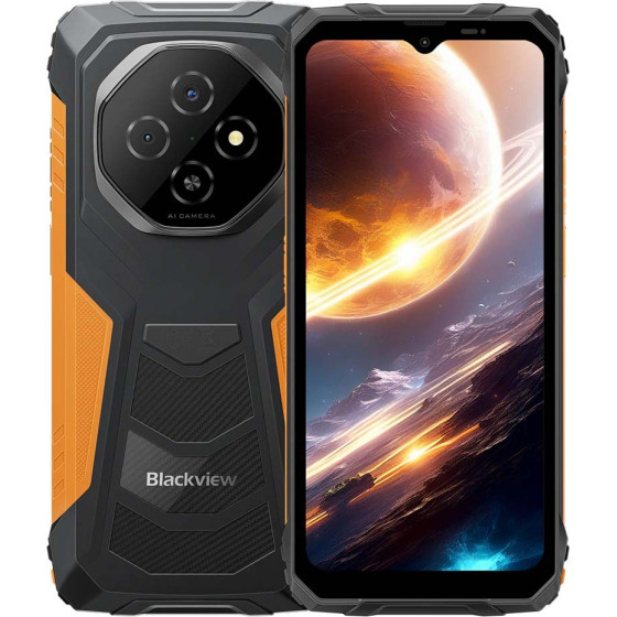 BlackView Fort 1 (6GB+256GB) Nfc Dual Sim Rugged Phone Orange - (FORT1-256-O)