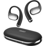 QCY Crossky R70 Black (CT-02) Open Ear Wireless Headphones Bt 6.0 SBC/AAC/Ldac 52 Hours Hi-Res Audio - (CT-02 Black)