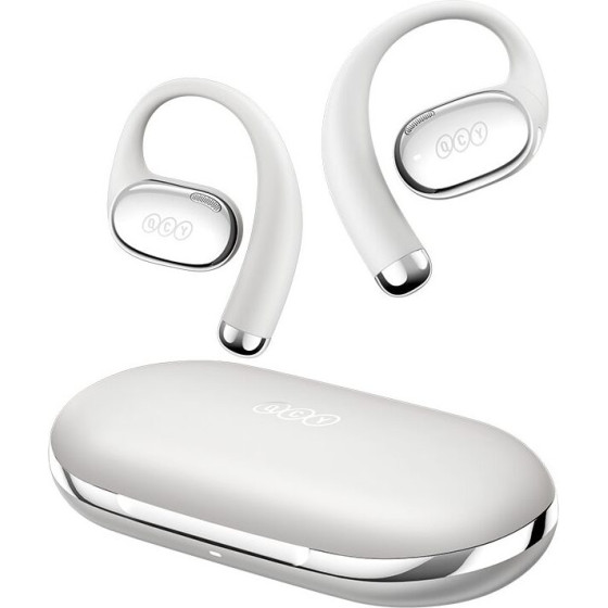 QCY Crossky R70 Gray (CT-02) Open Ear Wireless Headphones Bt 6.0 SBC/AAC/Ldac 52 Hours Hi-Res Audio - (CT-02 Gray)