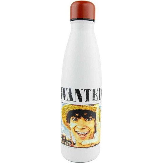 Cinereplicas Animation: One Piece - Wanted Luffy Stainless Water Bottle (CR4092)