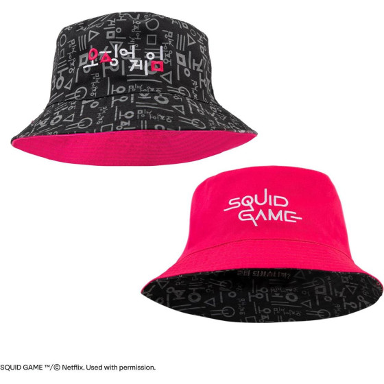Cinereplicas Tv Series: Netflix Squid Game - Squid Game Cotton Bucket Hat (CR2652)