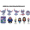 Monogram Disney:Lilo & Stitch Movie 3D Foam Bag Clips Figures