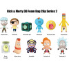 Monogram: Rick And Morty 3D Foam Bag Clips Figures