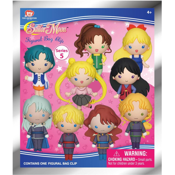 Monogram: Sailor Moon (Blind Bag/random) 3D Foam Bag Clips Figures