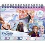 Totum Disney: Frozen - Sticker By Number Pad (TT681576)