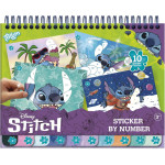 Totum Disney: Stitch - Sticker By Number Pad (TT700123)