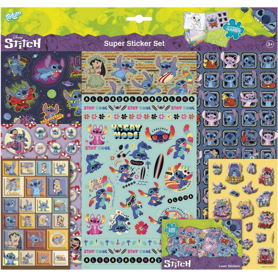 Totum Disney: Stitch - Super Sticker Set (TT700062)
