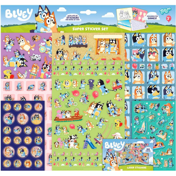 Totum: Bluey - Super Sticker Set (TT290099)