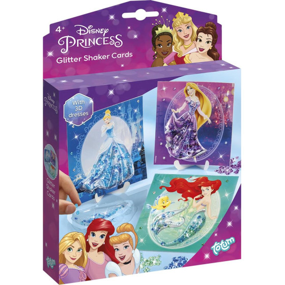 Totum: Disney Princess - Glitter Shaker Cards (TT044463)