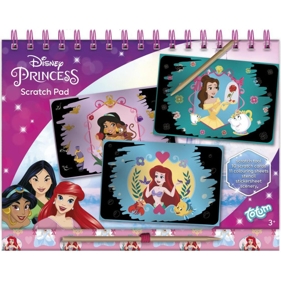 Totum: Disney Princess - Scratch Pad (TT044340)