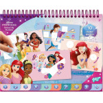 Totum: Disney Princess - Sticker By Number Pad (TT045279)