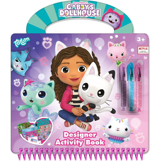 Totum: Gabbys Dollhouse - Designer Activity Book (TT420359)