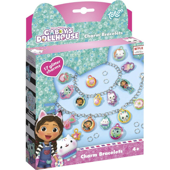 Totum: Gabbys Dollhouse - Glitter Charm Bracelets (TT420304)